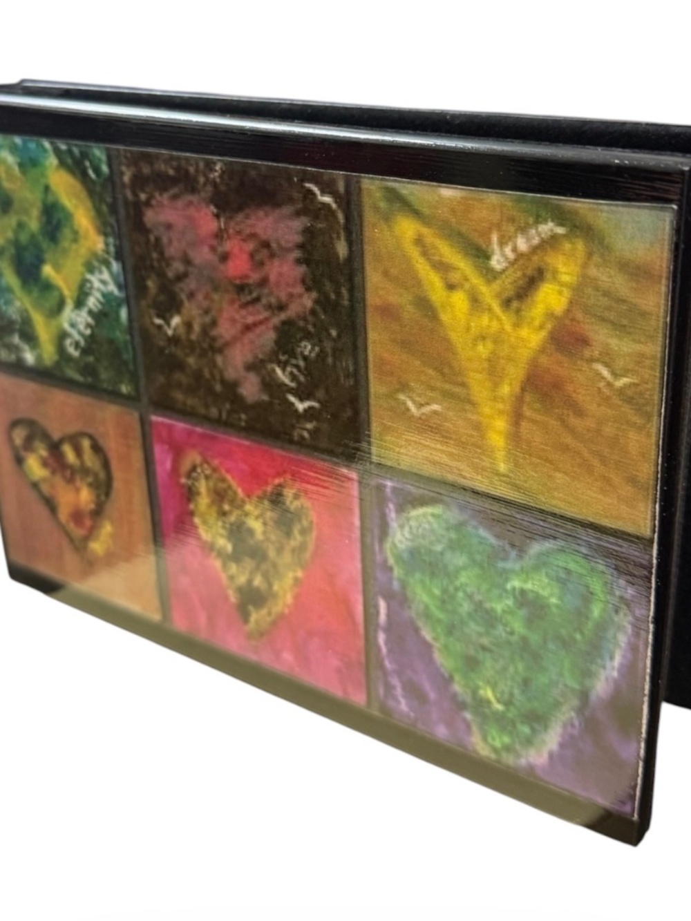 Handmade OOAK decoupage photo album by Frances Sheldon Collection, NEW IN BOX